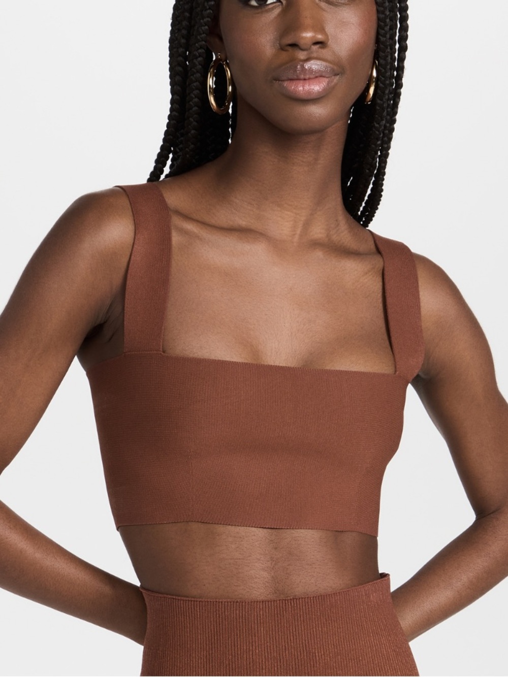 Victoria Beckham VB Body Cropped Top
